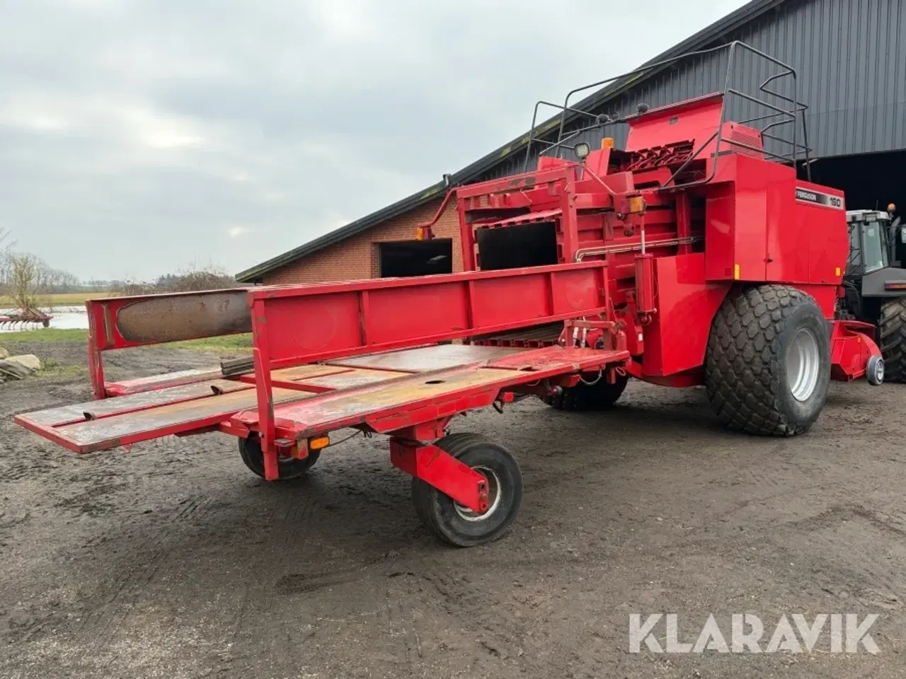 Billede 3 - Bigballepresse Masey ferguson 190