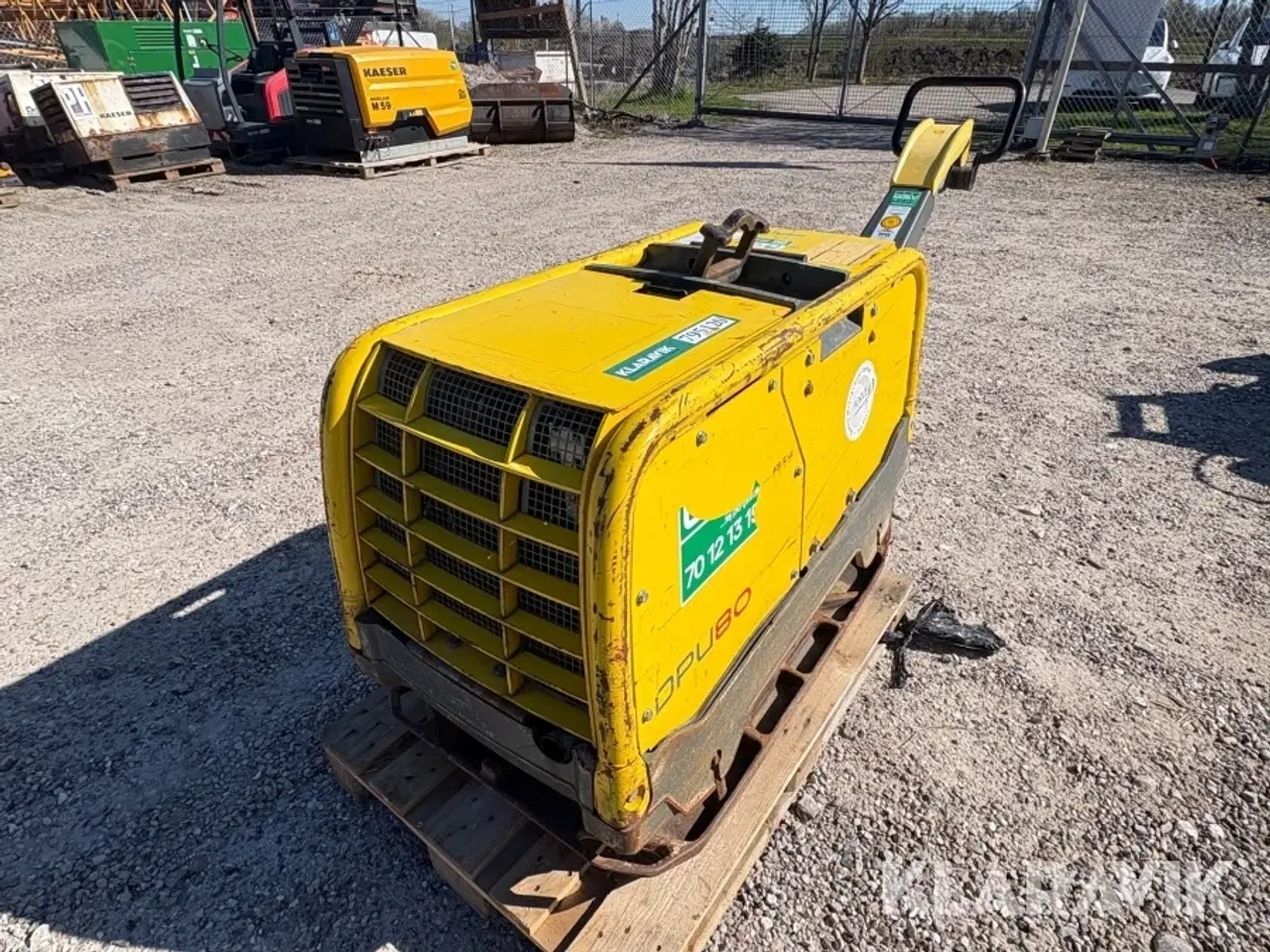Billede 1 - Pladevibrator Wacker Neuson DPL80