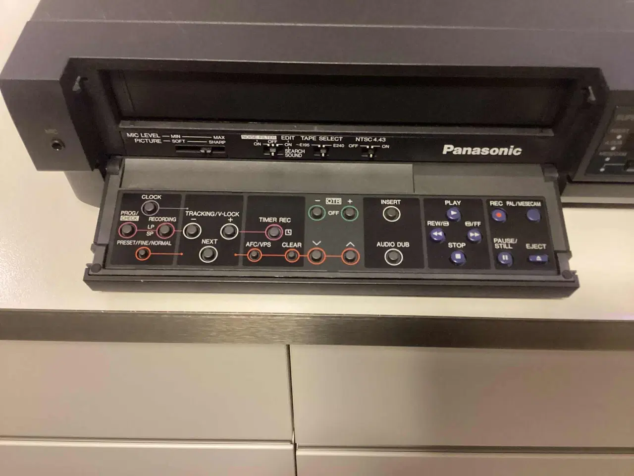 Billede 4 - Kvalitets Panasonic SUPER 4-HEAD VHS-afspiller
