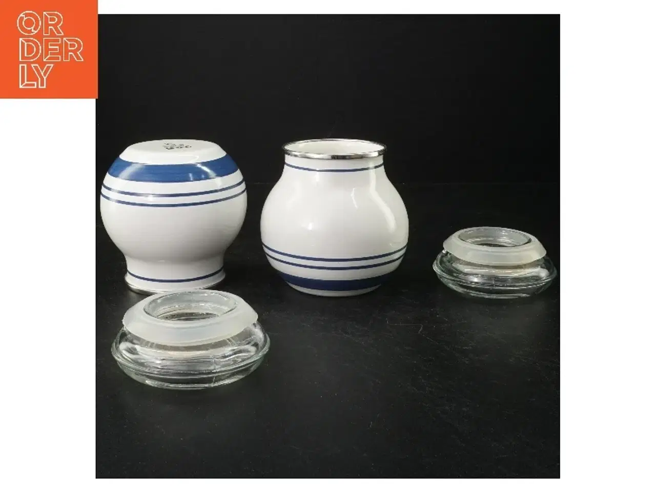 Billede 1 - Krukker med glaslåg fra IKEA