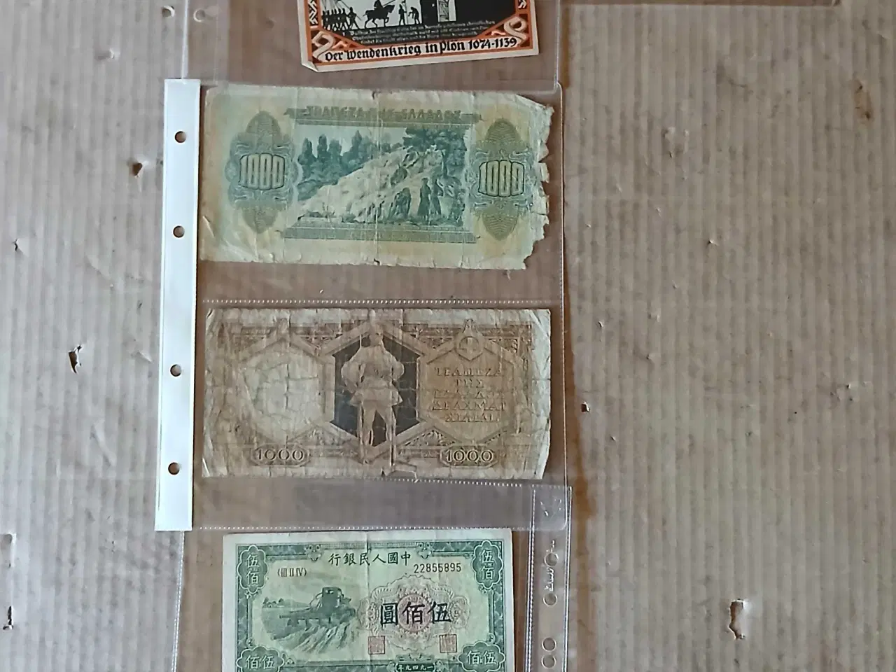 Billede 3 - Gamle sedler 