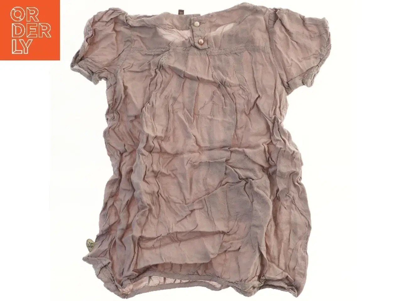 Billede 1 - Kortærmet bluse med pailletter fra Pomp de Lux (str. 128)