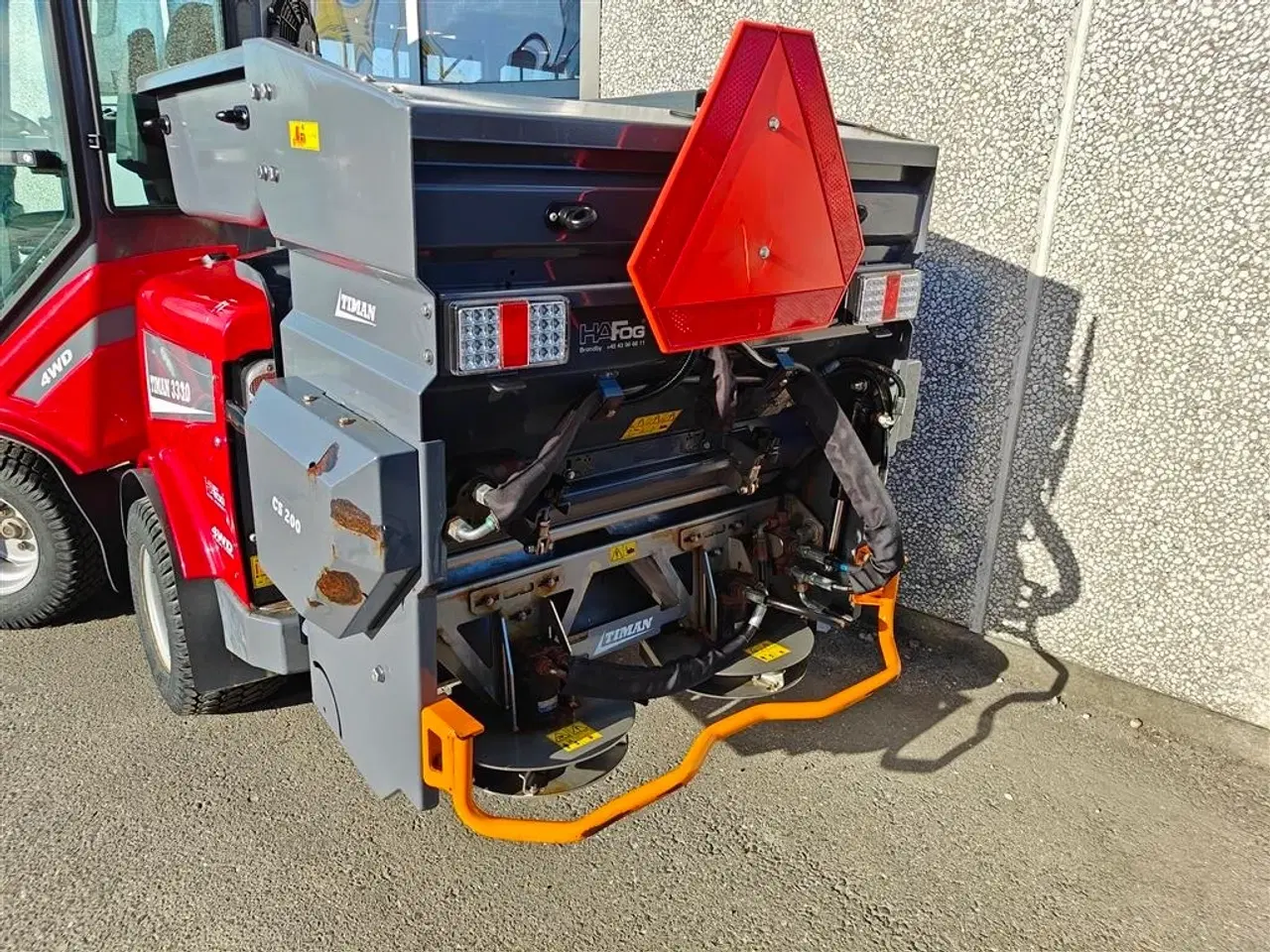 Billede 9 - Timan 3330 4WD MEGET PÆN STAND - KOST; V-PLOV, SPREDER