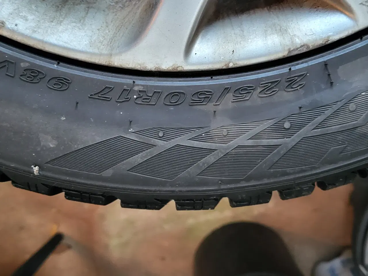 Billede 3 - Mazda alufælge med Nexen Vinterdæk