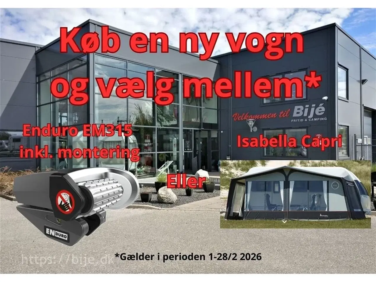 Billede 1 - 2023 - Hobby Excellent Edition 650 KMFe   Køb denne vogn og vælg mellem en gratis mover eller Isabella Capri telt