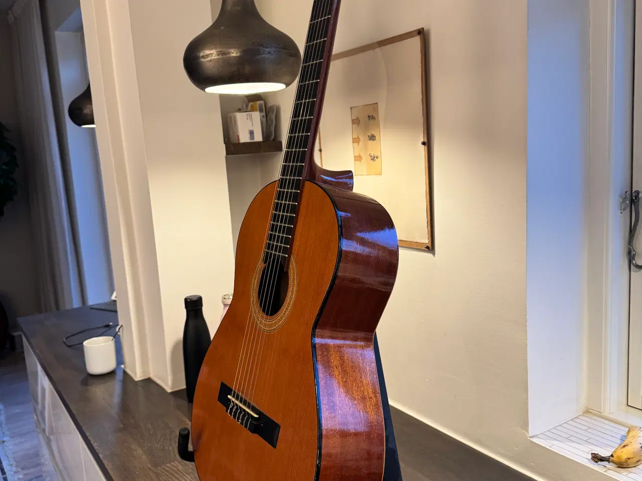 Billede 2 - Santana Guitar incl taske og holder