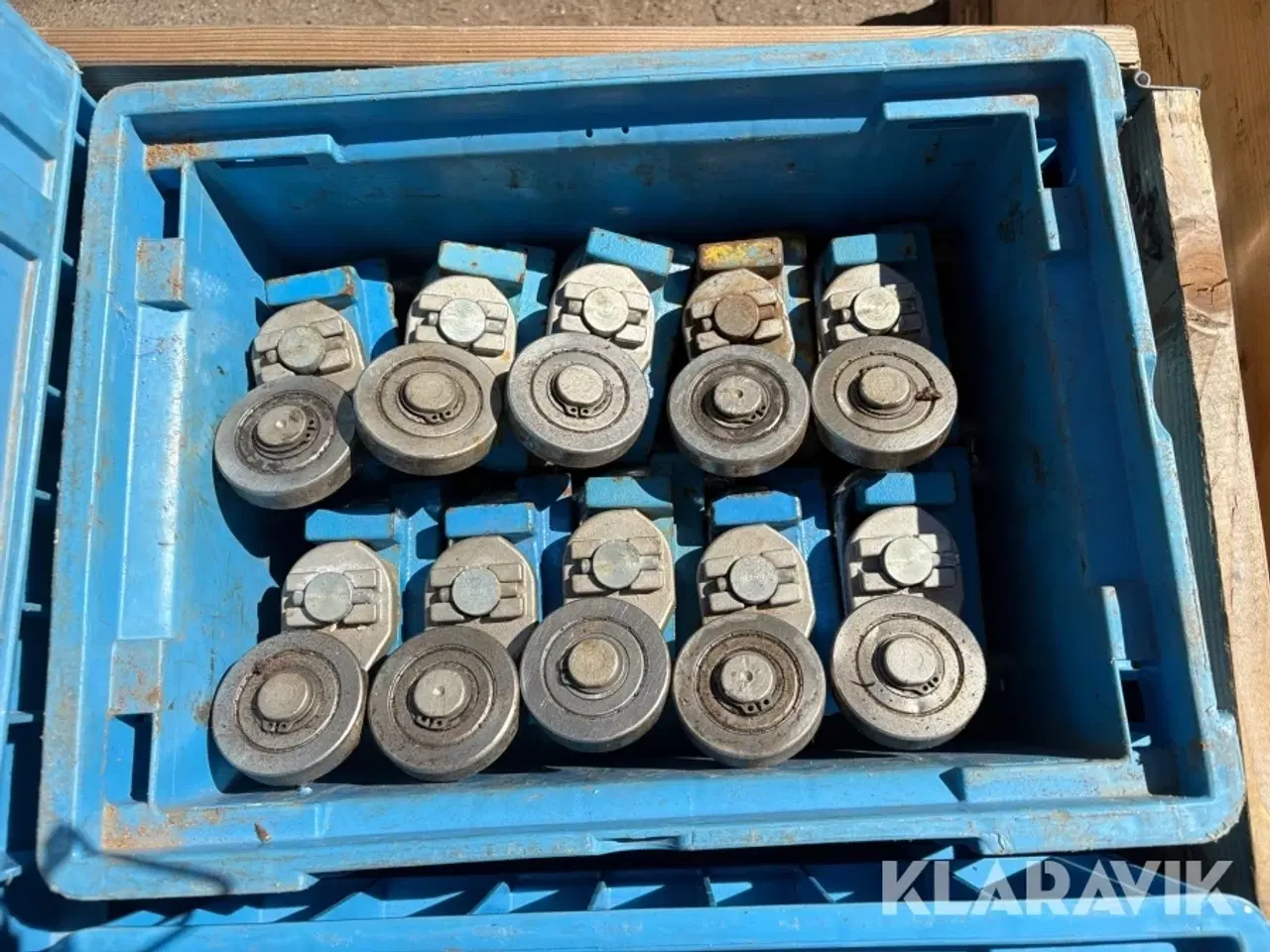 Billede 7 - Skinnerulle 110styk Pandrol