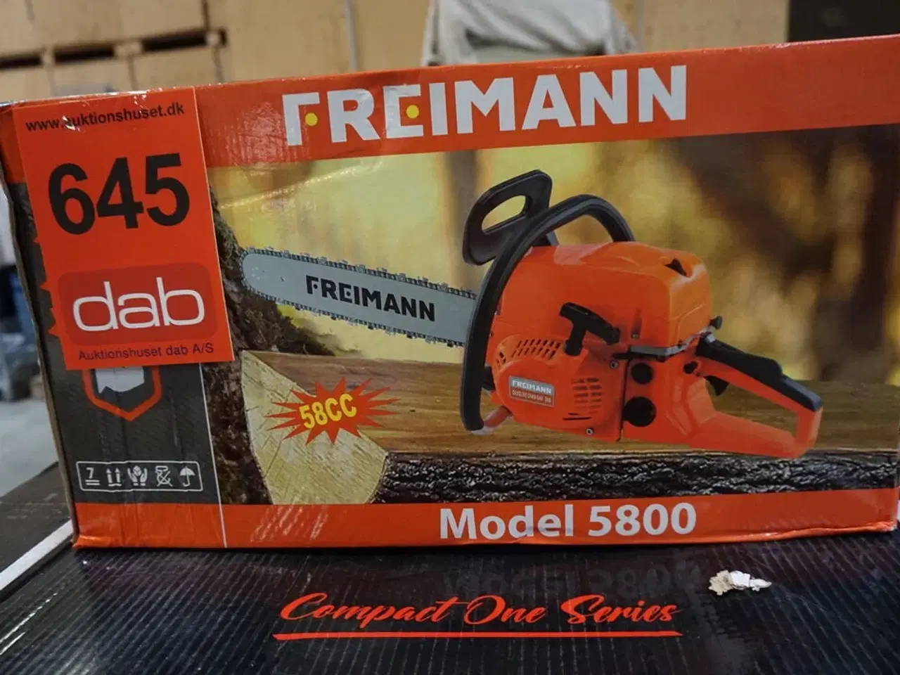 Billede 3 - Freimann benzin kædesav 5800 58cc 20" sværd