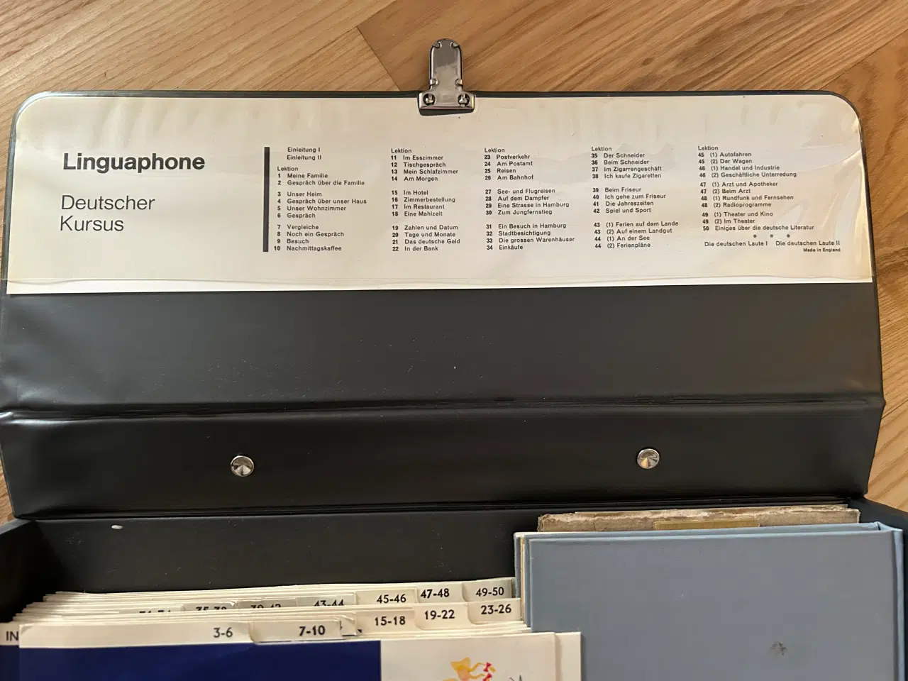 Billede 2 - Linguaphone tyskkursus 45 rpm plader fra 1969