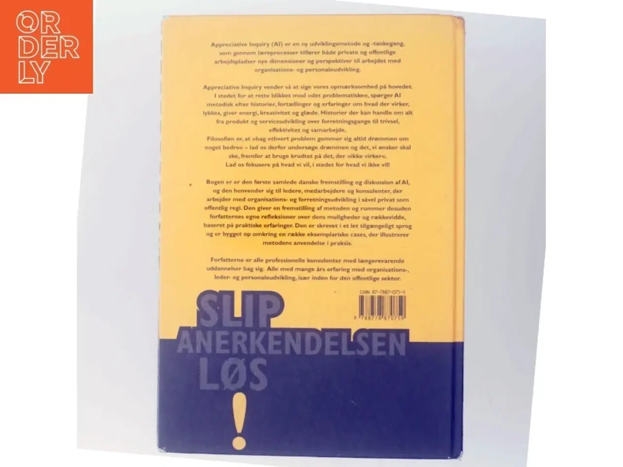 Billede 3 - Slip anerkendelsen løs! : appreciative inquiry i organisationsudvikling af Mads Ole Dall (Bog)