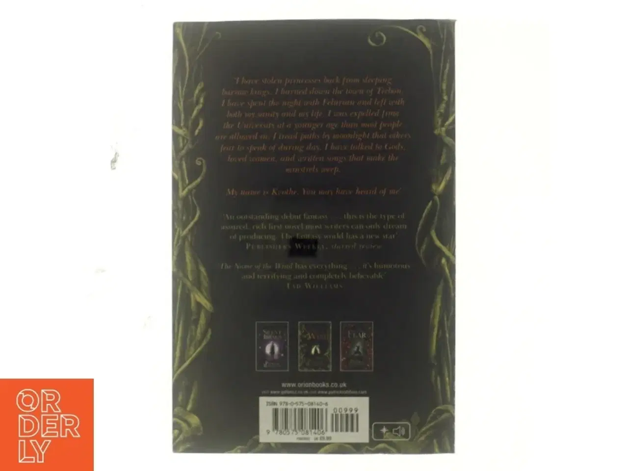 Billede 3 - The name of the wind af Patrick Rothfuss (Bog)