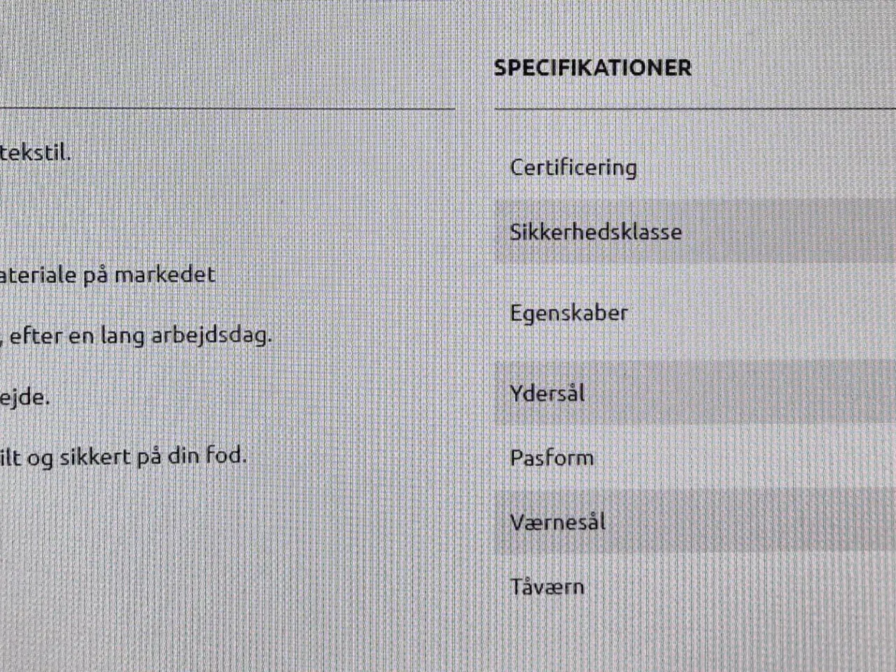 Billede 5 - Vismo sikkerhedssko str. 38