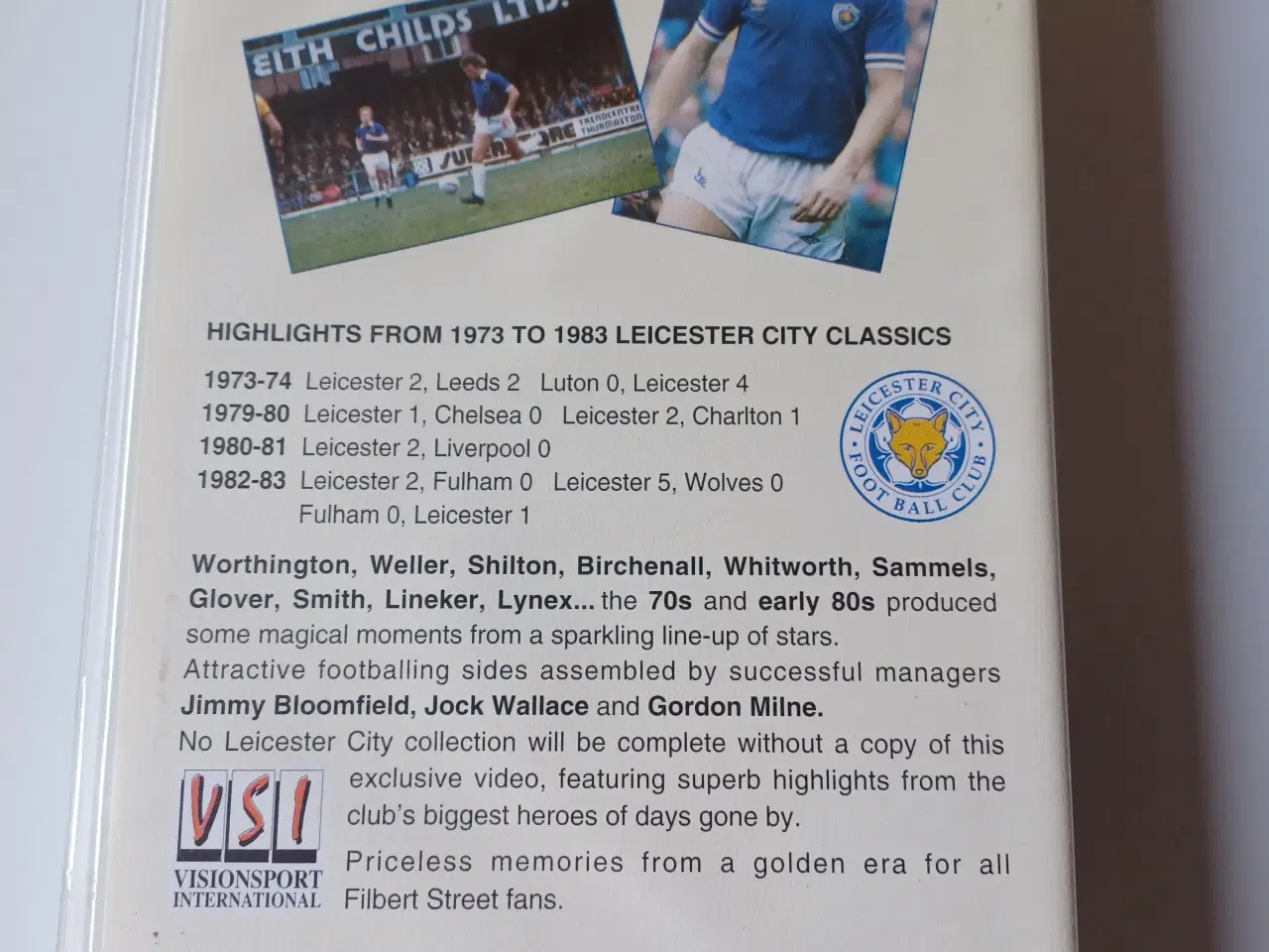 Billede 2 - Leicester City Classics VHS film 1973 - 1983