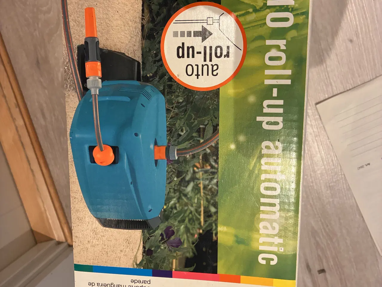 Billede 1 - Gardena væghængt slangeboks 10 m