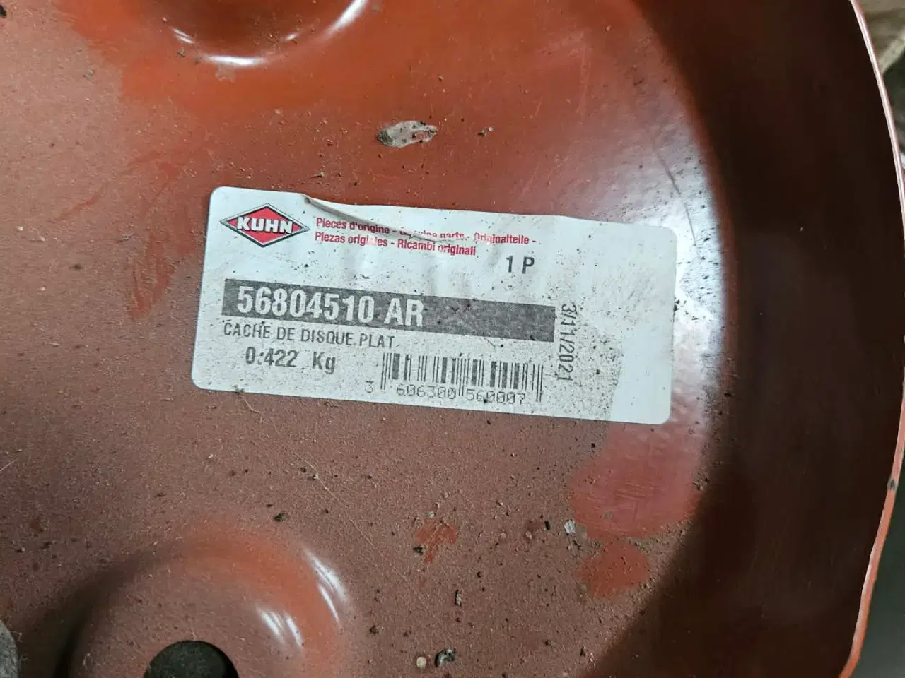 Billede 5 - Reservedele til Kuhn FC skårlægger