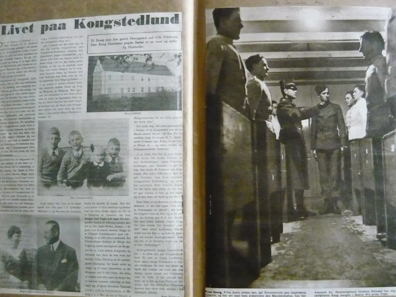 Billede 11 - RIGTIG GAMLE KONGELIGE UDKLIP