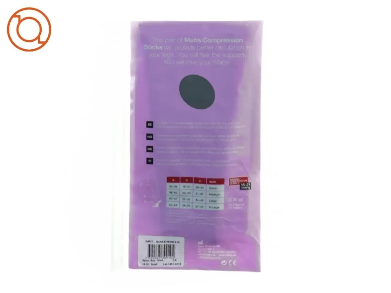 Billede 4 - Støttestrømpe fra Mabs (str. 36)