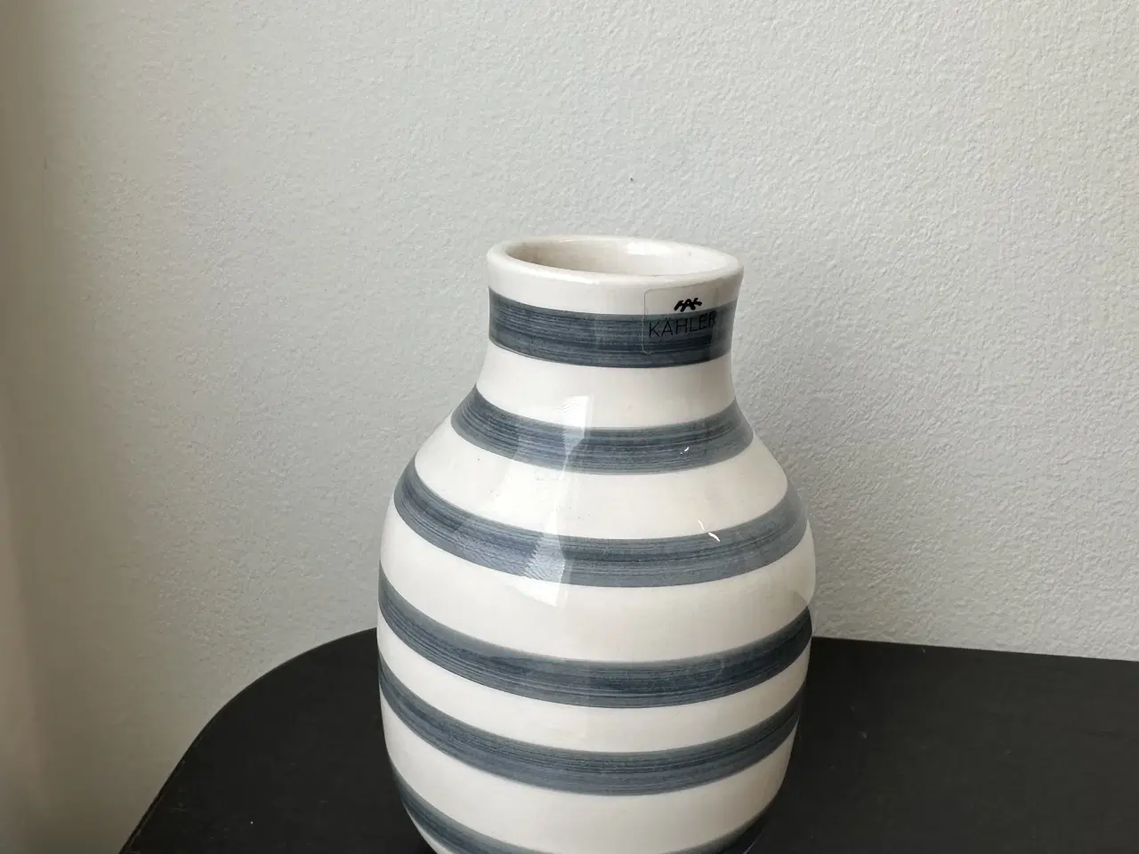 Billede 1 - Kähler Omaggio vase 12,5 cm (blå)