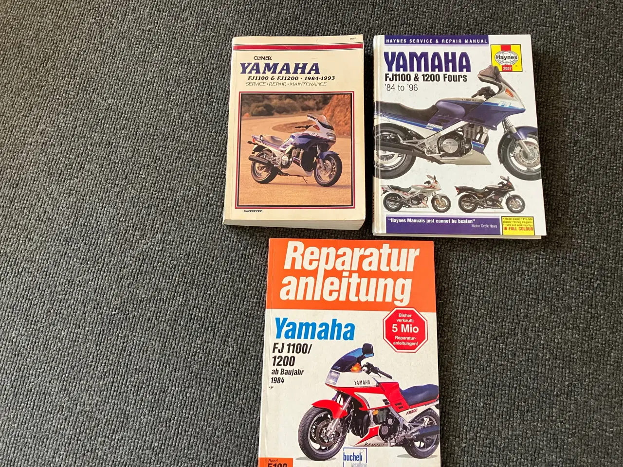 Billede 1 - Bøger Yamaha F J 1100 og 1200