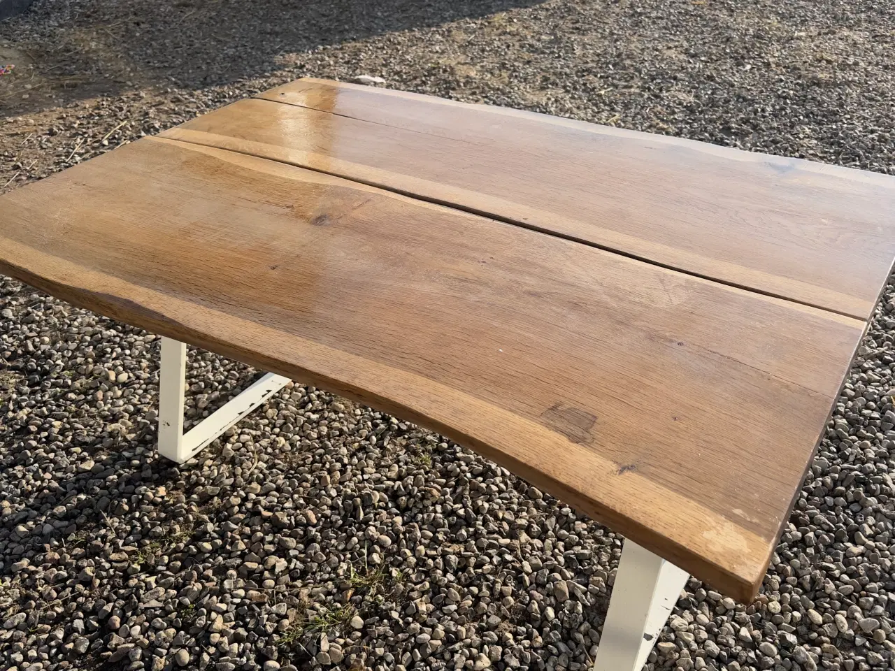 Billede 1 - Egetræs sofabord