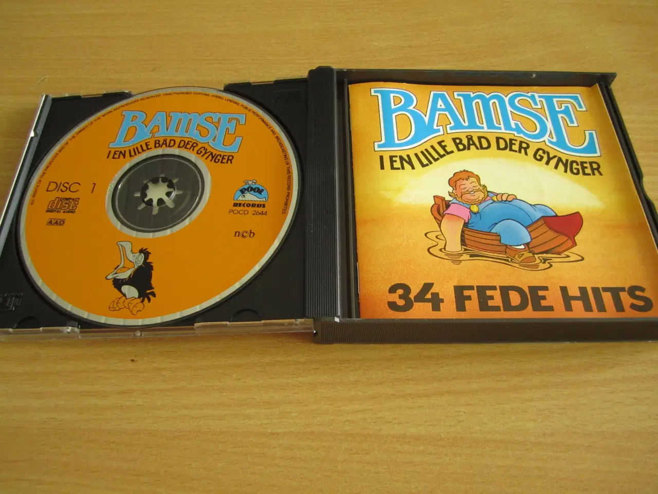 Billede 2 - BAMSE. 34 Fede Hits. BOKS.