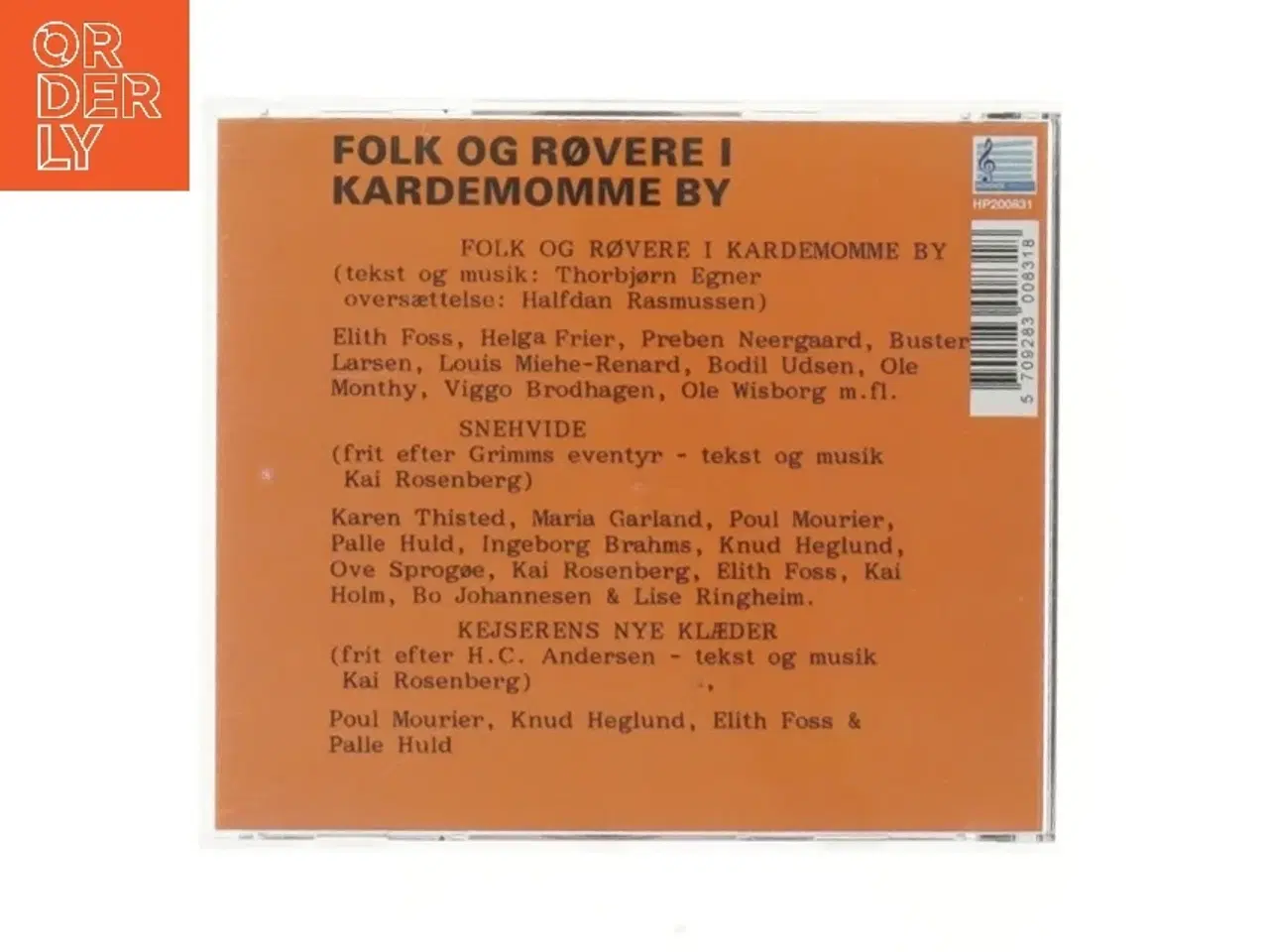 Billede 3 - CD Folk og Røvere i Kardemomme By