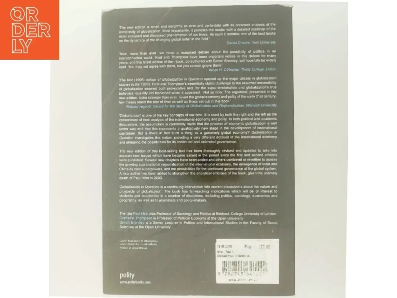 Billede 3 - Globalization in question (Bog)