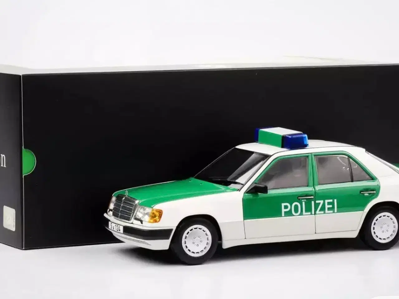 Billede 1 - 1:18 Mercedes E230 W124 Polizei