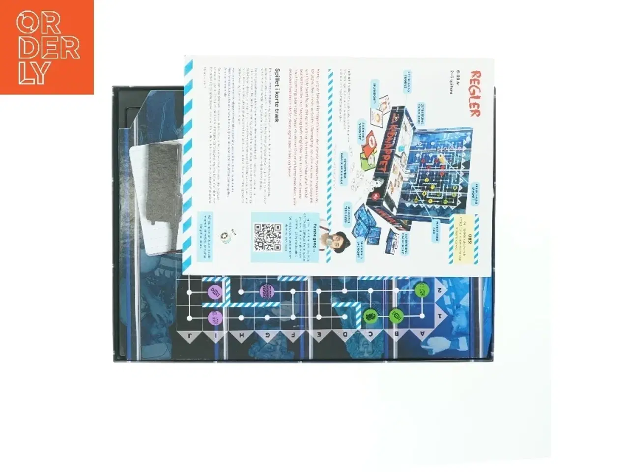 Billede 2 - Red Kristian Kidnappet brætspil fra Alga (str. 37x27 cm)