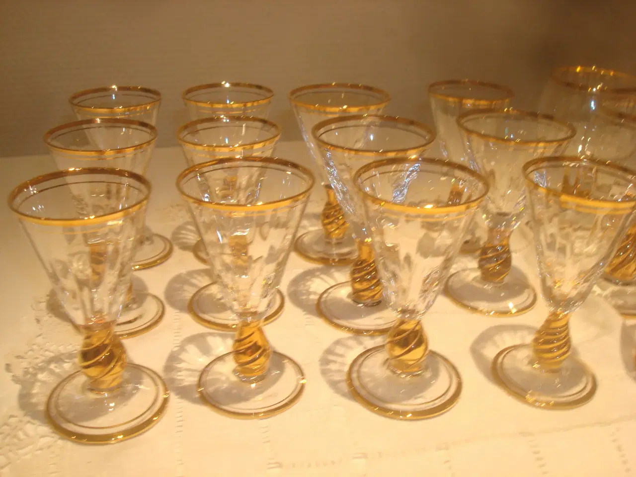 Billede 2 - IDA glas, Holmegård, snaps og cognac