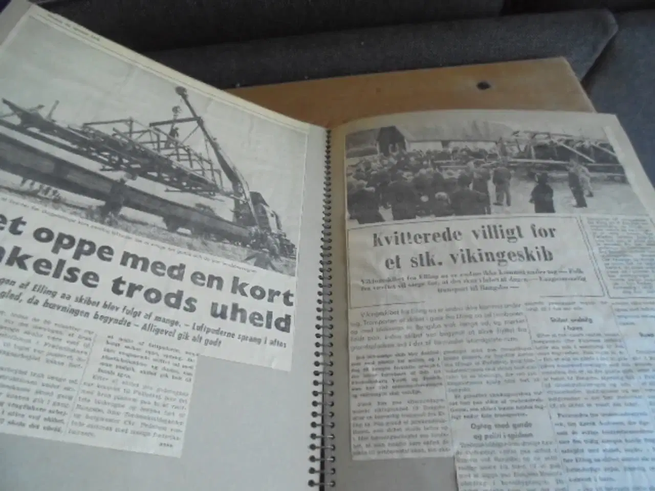 Billede 2 - Scrapbog med udklip fra o. 1968  