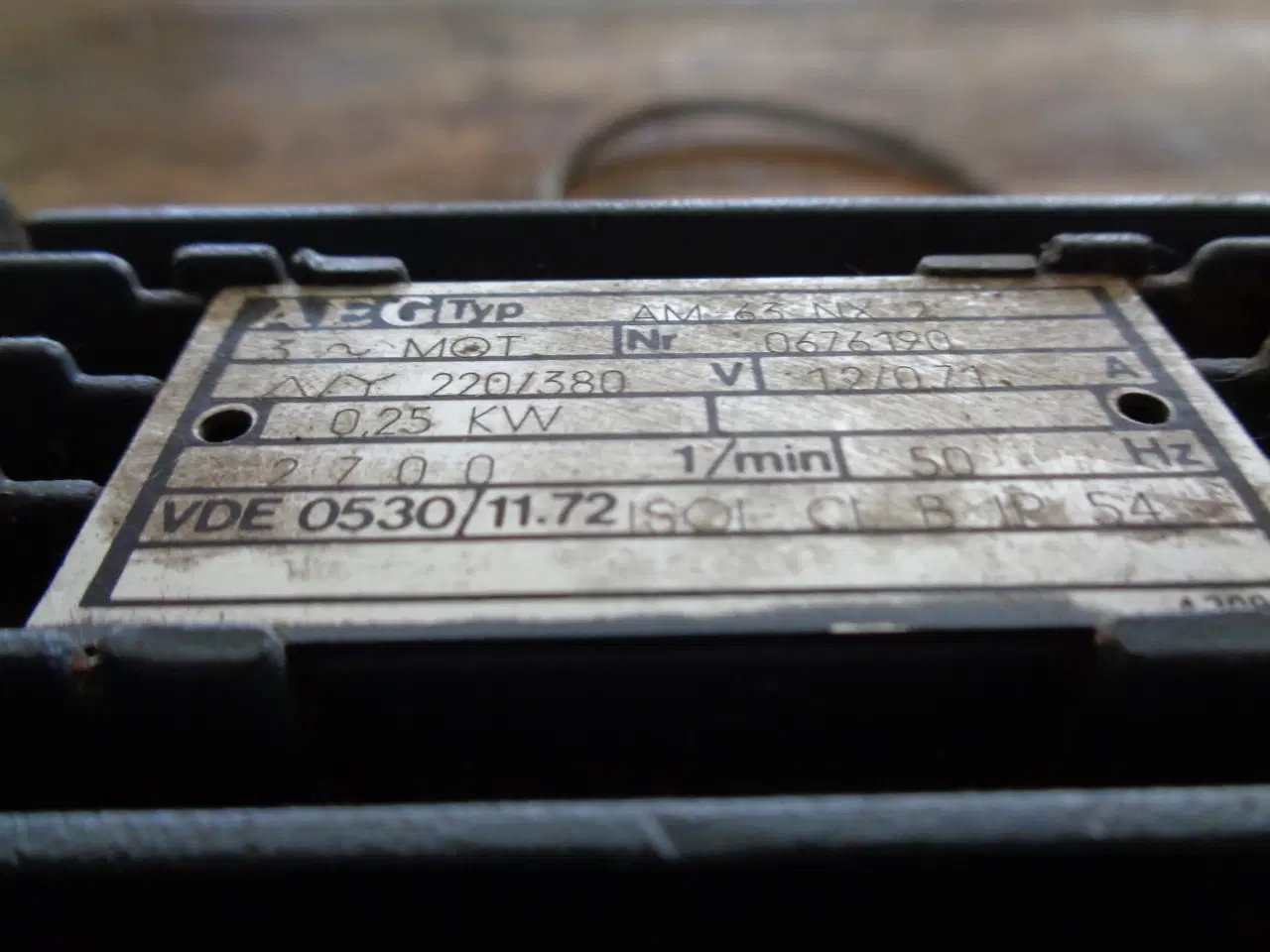 Billede 5 - gearmotor med variabel hastighed