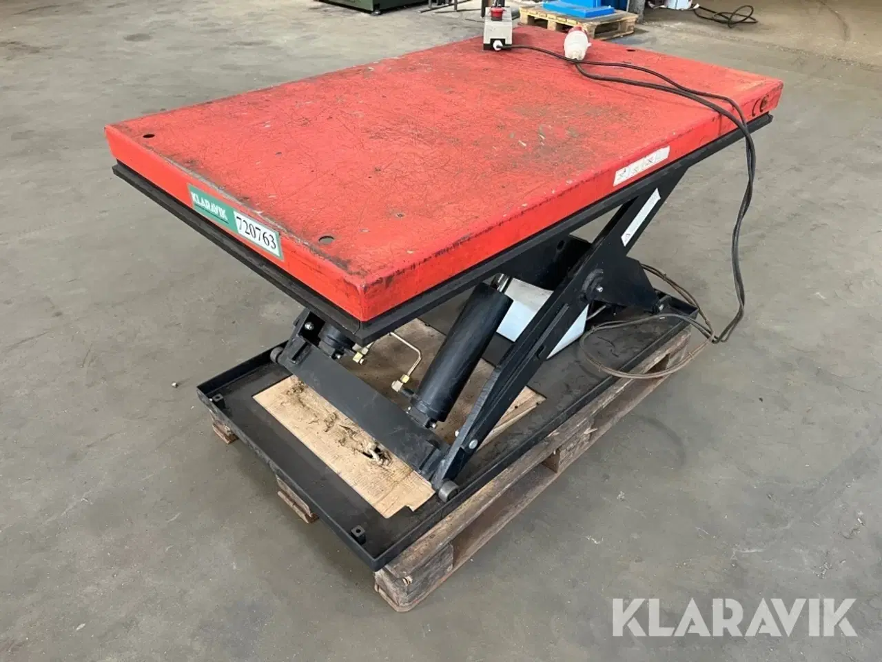 Billede 1 - Løftebord Dansk Værktøjs salg HIW4.0EU 2000 kg