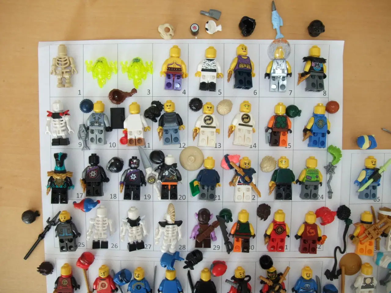 Billede 8 - Lego Ninjago Figurer 