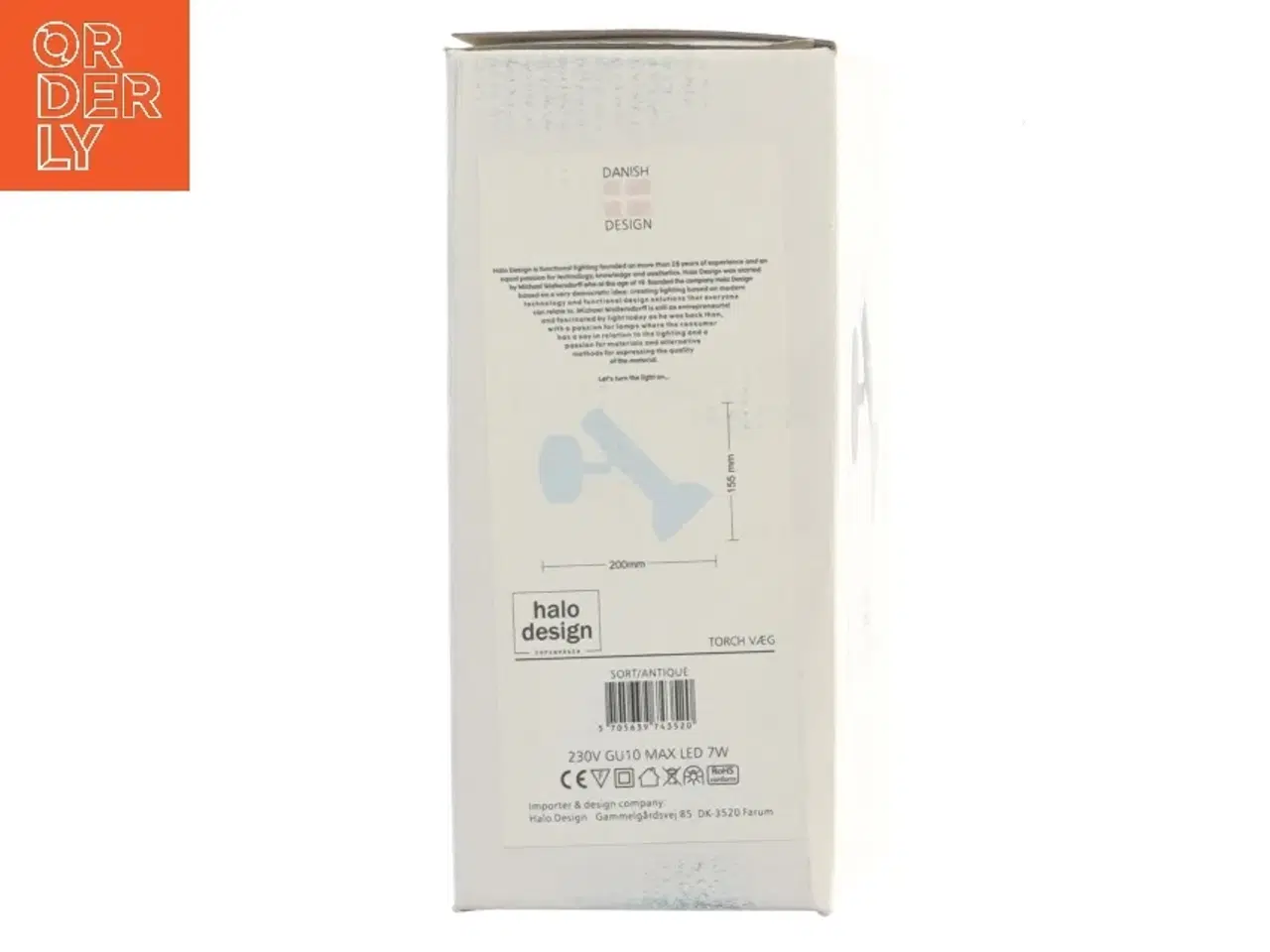 Billede 3 - Halo Design Torch væglampe fra Halo Design (str. 20x15,5 cm)