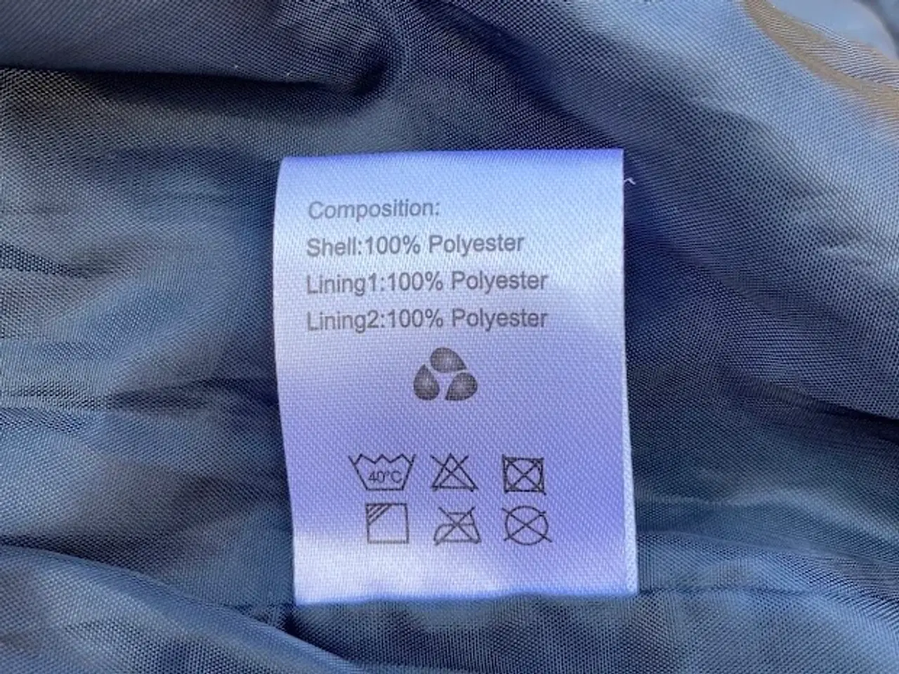 Billede 6 - ⭐️ H2O Voss II Regnjakke – Navy – Str. Small