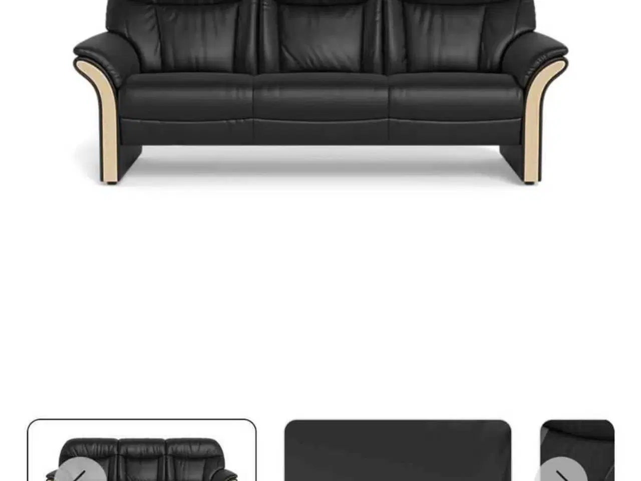 Billede 2 - Sofa i læder sælges 