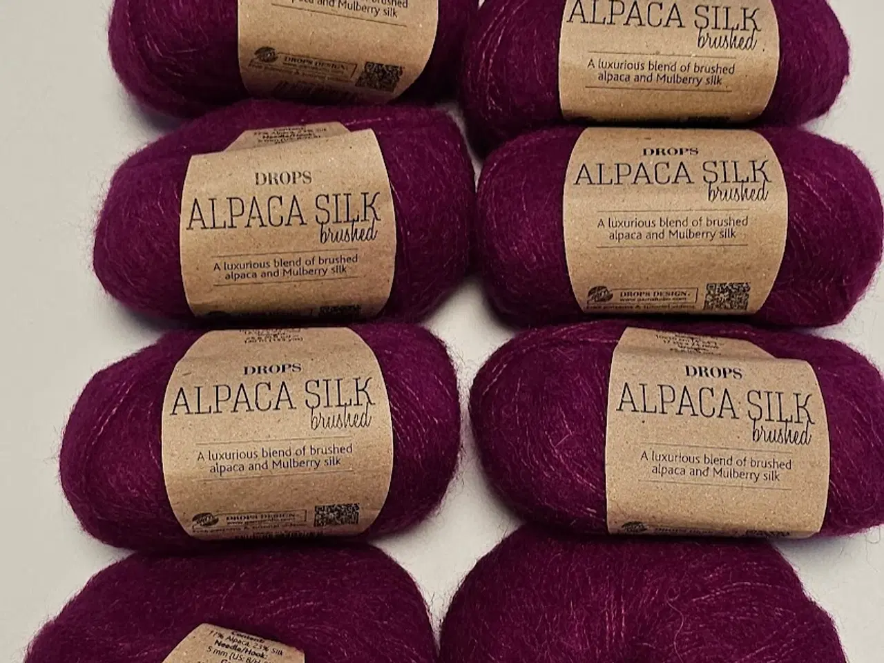 Billede 1 - DROPS Brushed Alpaca Silk