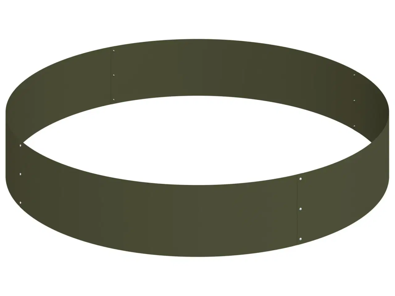 Billede 6 - Have Blomsterkrukke Olivengrøn 120 x 120 x 20 cm Stål