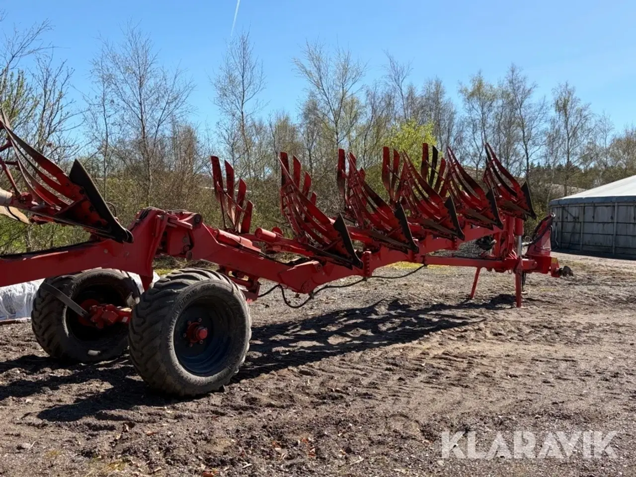 Billede 5 - Halvbugseret vendeplov Kuhn Vari-manager VMG8EH53 8 furet