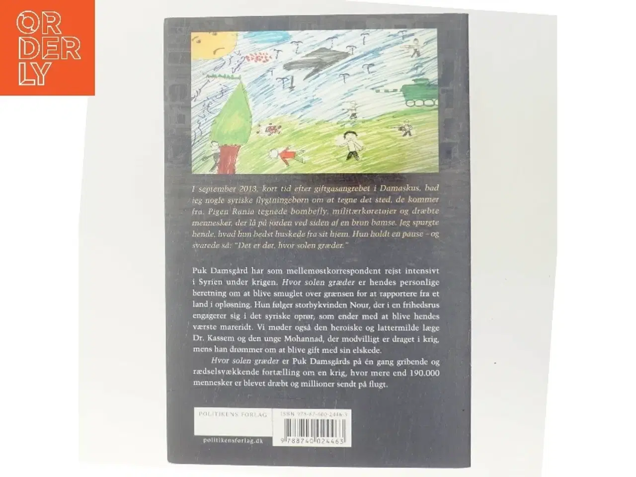 Billede 3 - Hvor solen græder af Puk Damsgård (Bog)