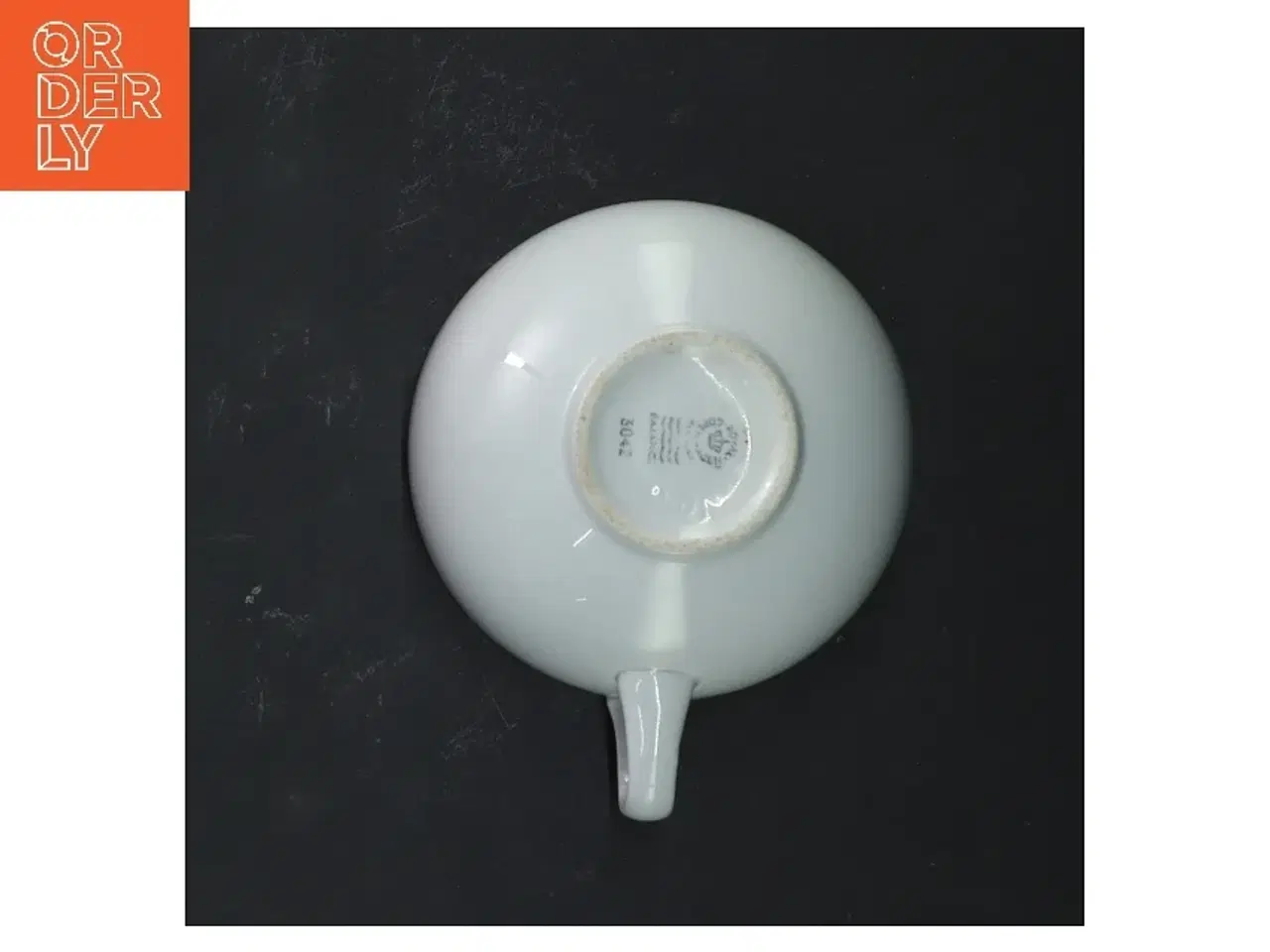 Billede 3 - Sæt med 6 hvide kopper fra Royal Copenhagen (str. 6 styk, ø 8,5 cm)