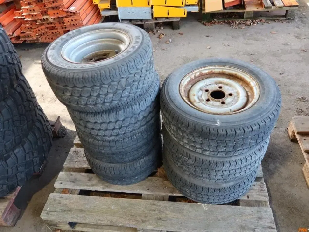 Billede 1 - TRAILERHJUL, 4 s