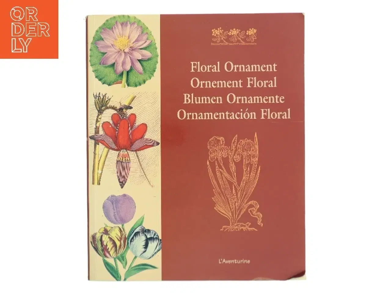 Billede 1 - Ornamentbibliotek Royaltyfri Blomster designs  (Bog)