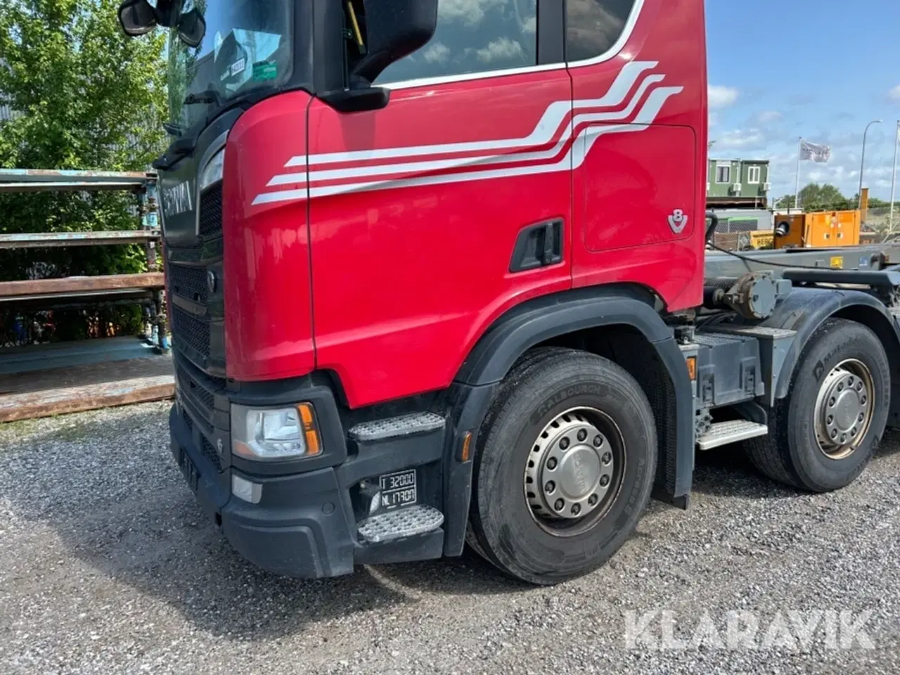 Billede 10 - Lastbil m. wirehejs Scania R580 8X4