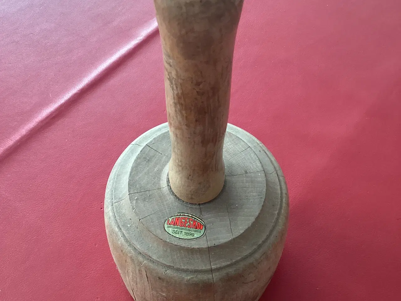 Billede 2 - Træ-hammer, stemmejerns kølle