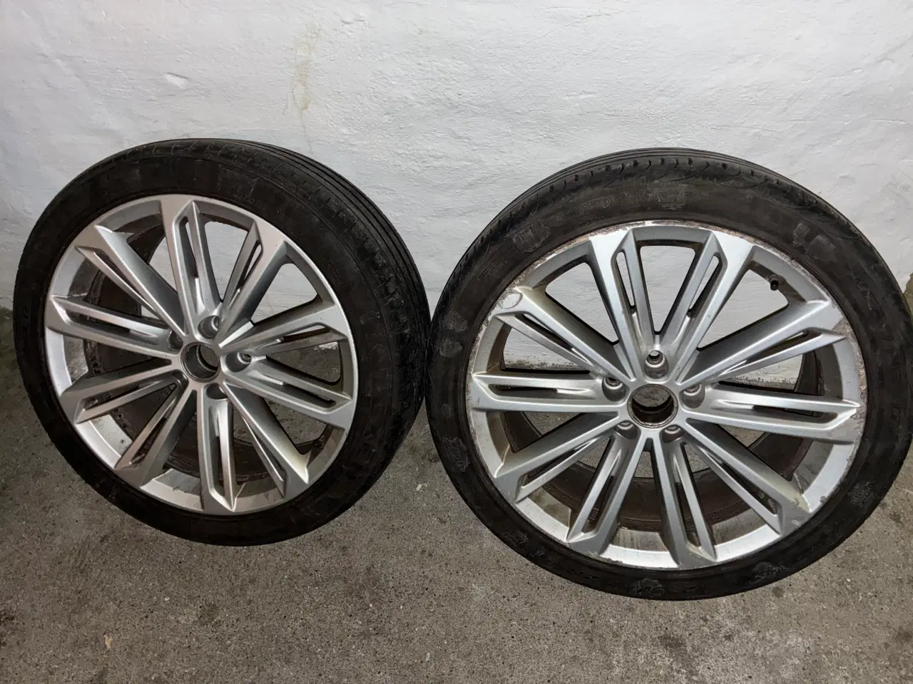 Billede 2 - Originale VW 19” Verona alufælge – 5x112 – TPMS –