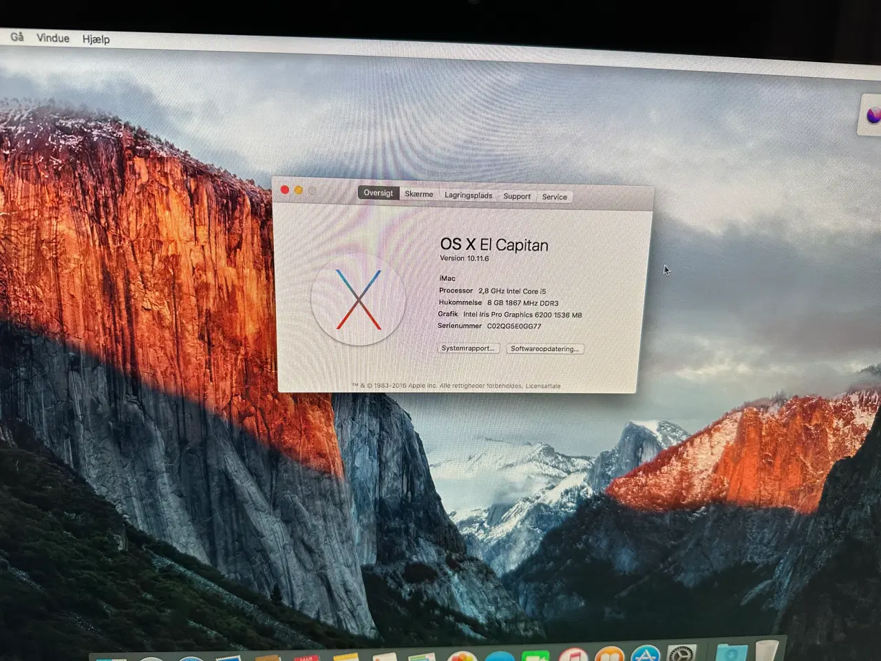 Billede 4 - iMac 21,5” (Late 2015)-Retina skærm & 1TB harddisk