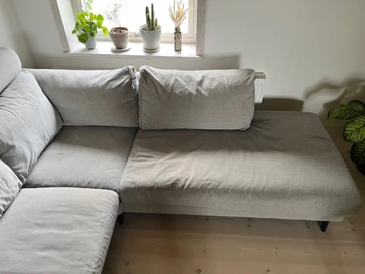 Billede 3 - Hjørnesofa med pufafslutning