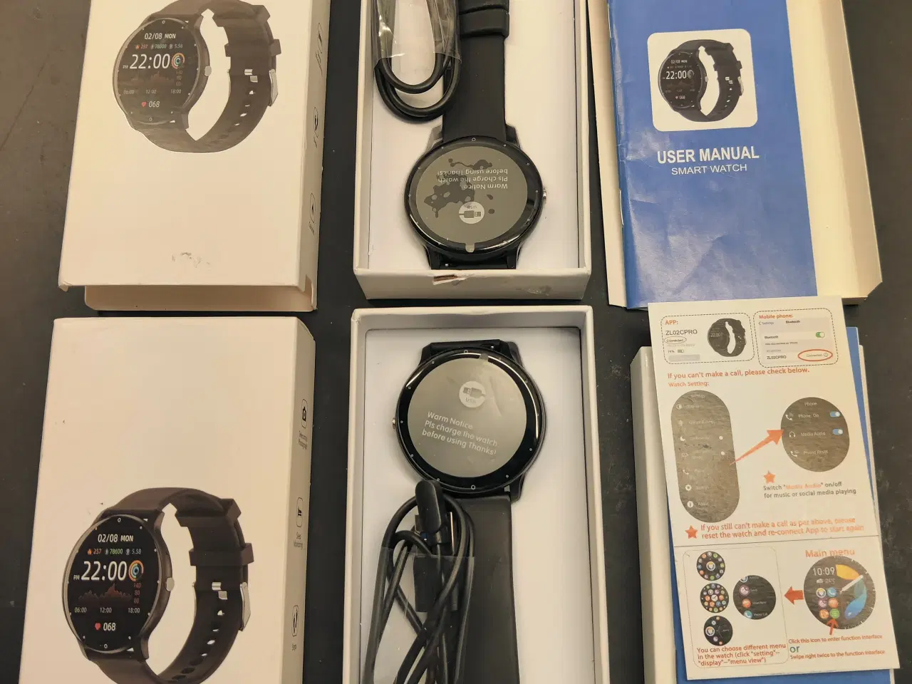 Billede 1 - 2 stk Smartwatch